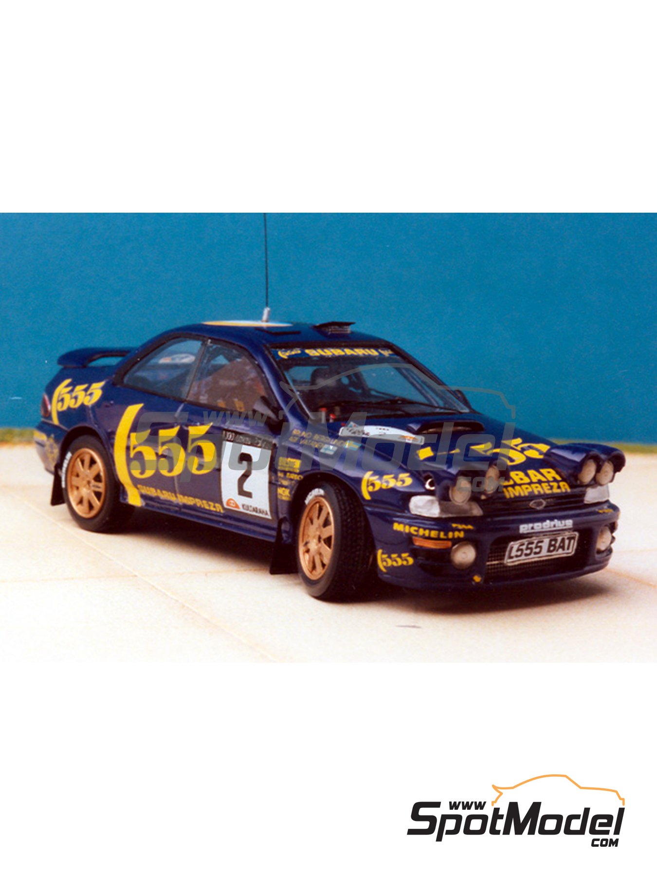 Renaissance Models 003: Car scale model kit 1/43 scale - Subaru